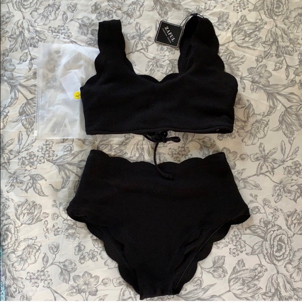 ZAFUL high waisted swimsuit
